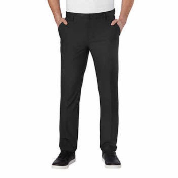 Greg Norman Men's Performance Fabric Golf Pants - NWT - Color - Black - Picture 1 of 3